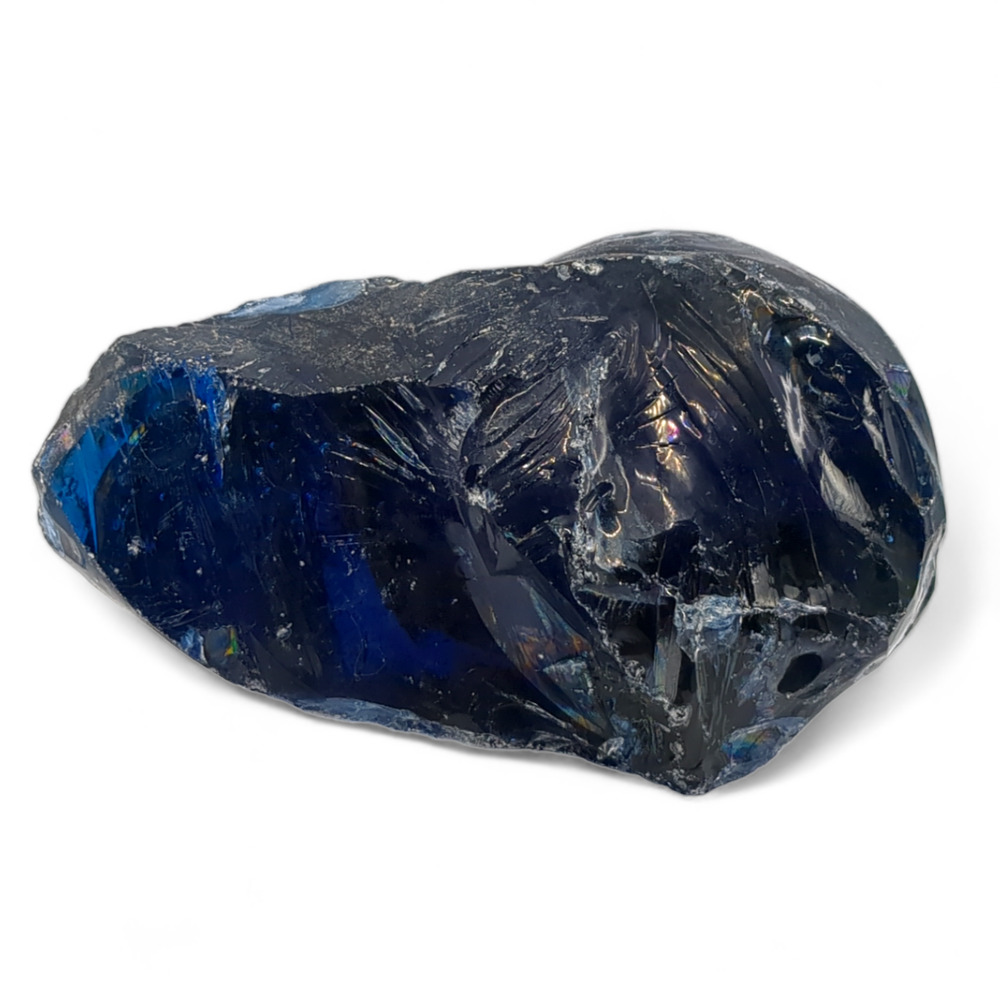 Cobalt Blue Manganese Fenton Glowing Art Glass‎ Cullet #4GX14